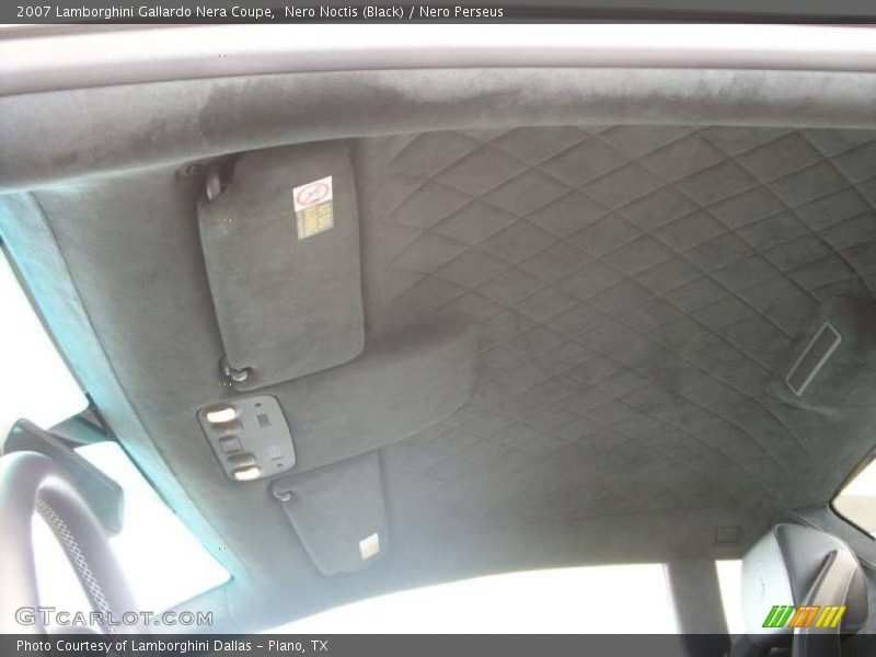  2007 Gallardo Nera Coupe Nero Perseus Interior