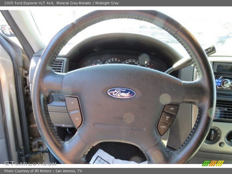 Mineral Grey Metallic / Midnight Grey 2005 Ford Explorer XLT 4x4