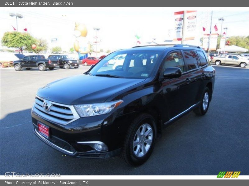 Black / Ash 2011 Toyota Highlander