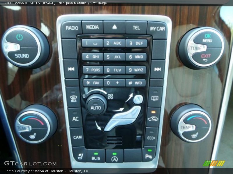 Controls of 2015 XC60 T5 Drive-E