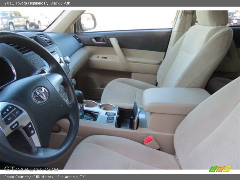 Black / Ash 2011 Toyota Highlander