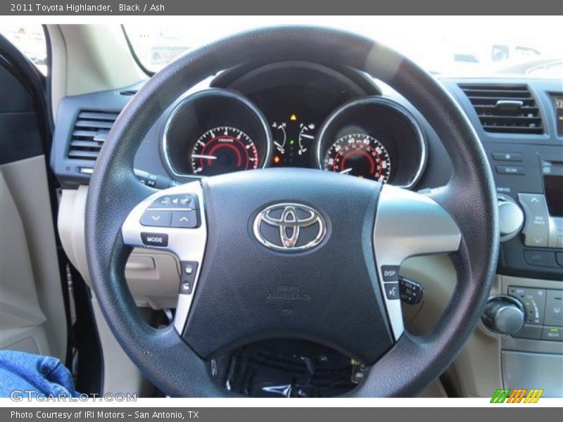 Black / Ash 2011 Toyota Highlander