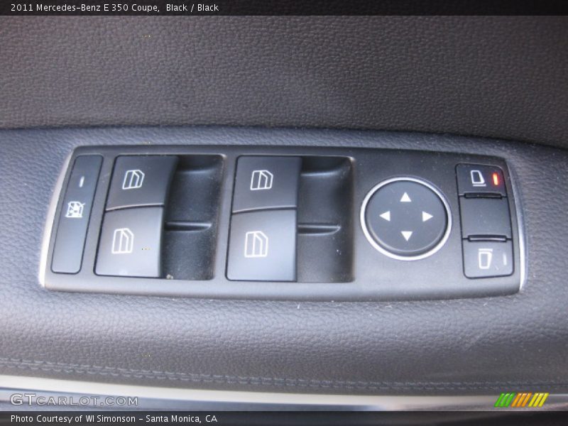 Black / Black 2011 Mercedes-Benz E 350 Coupe