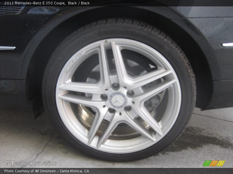Black / Black 2011 Mercedes-Benz E 350 Coupe