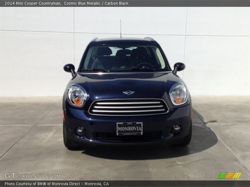 Cosmic Blue Metallic / Carbon Black 2014 Mini Cooper Countryman