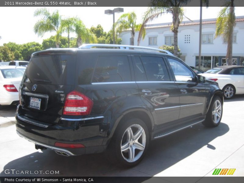 Black / Black 2011 Mercedes-Benz GL 550 4Matic