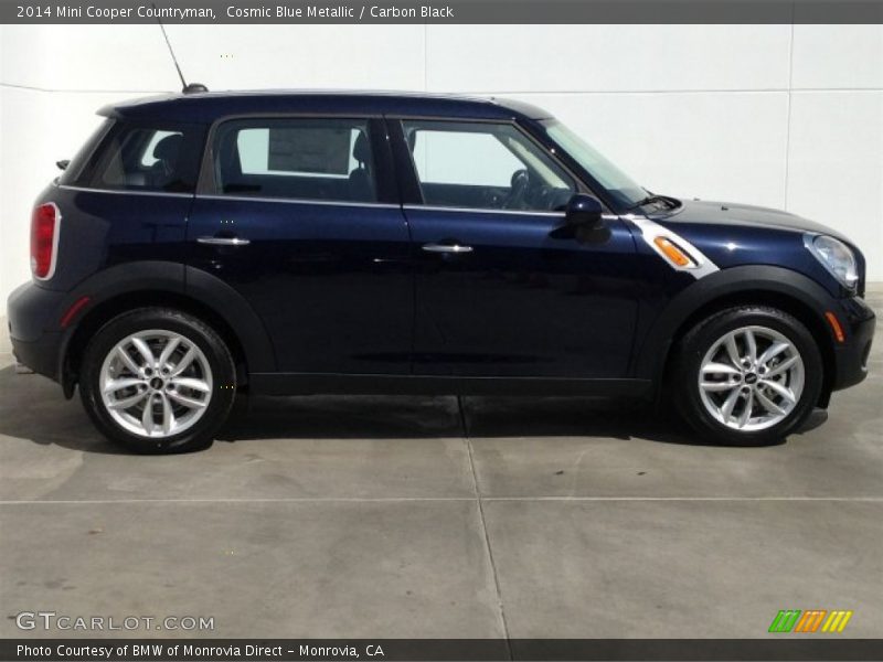 Cosmic Blue Metallic / Carbon Black 2014 Mini Cooper Countryman