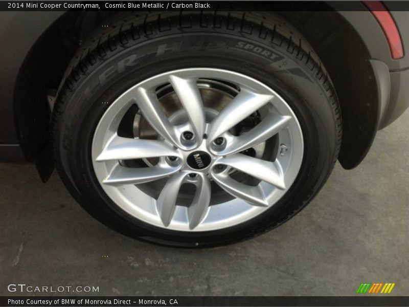 Cosmic Blue Metallic / Carbon Black 2014 Mini Cooper Countryman