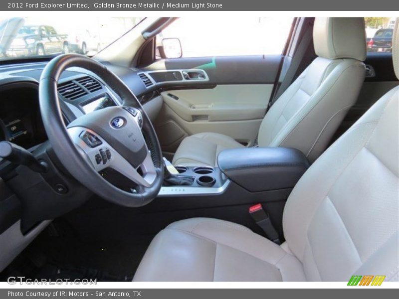 Golden Bronze Metallic / Medium Light Stone 2012 Ford Explorer Limited