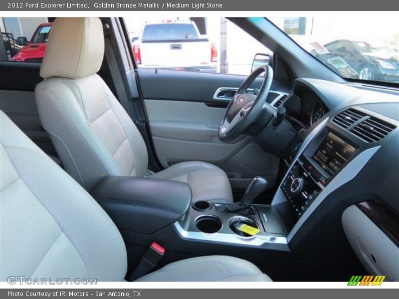 Golden Bronze Metallic / Medium Light Stone 2012 Ford Explorer Limited