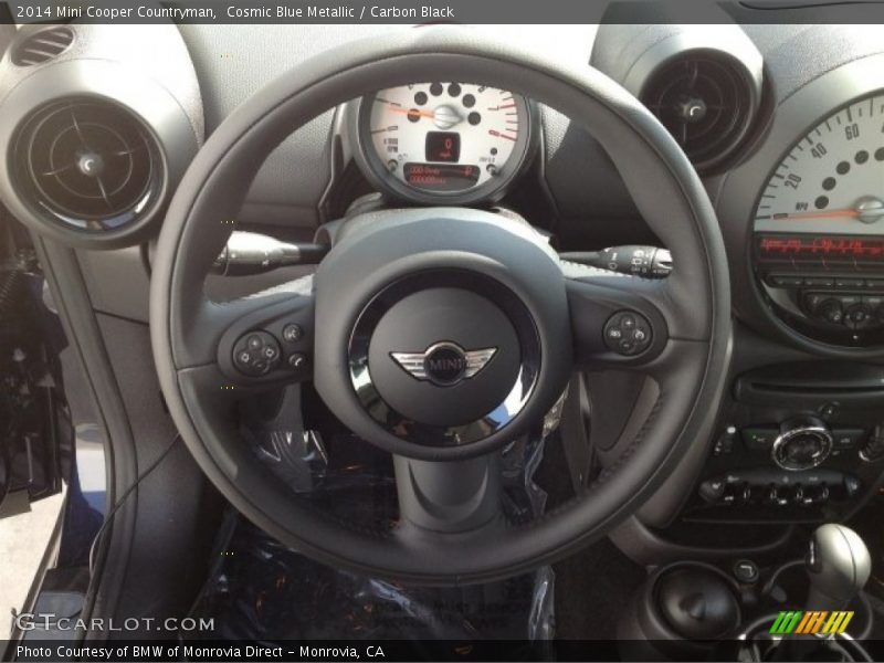 Cosmic Blue Metallic / Carbon Black 2014 Mini Cooper Countryman