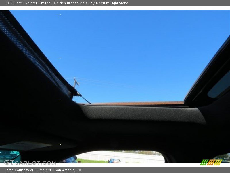 Golden Bronze Metallic / Medium Light Stone 2012 Ford Explorer Limited