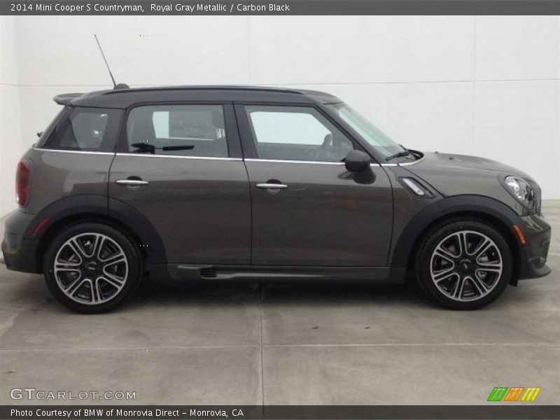 Royal Gray Metallic / Carbon Black 2014 Mini Cooper S Countryman