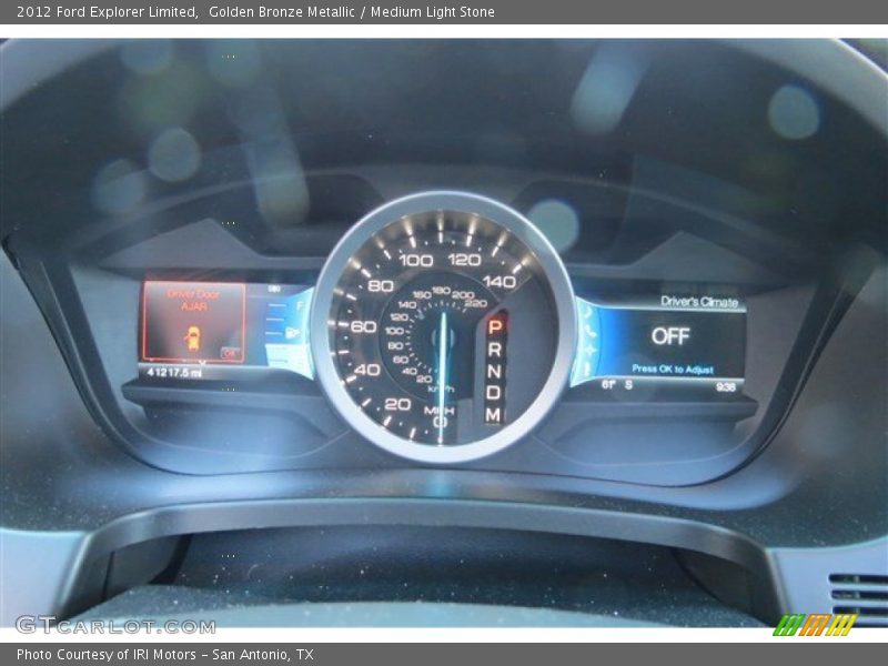 Golden Bronze Metallic / Medium Light Stone 2012 Ford Explorer Limited