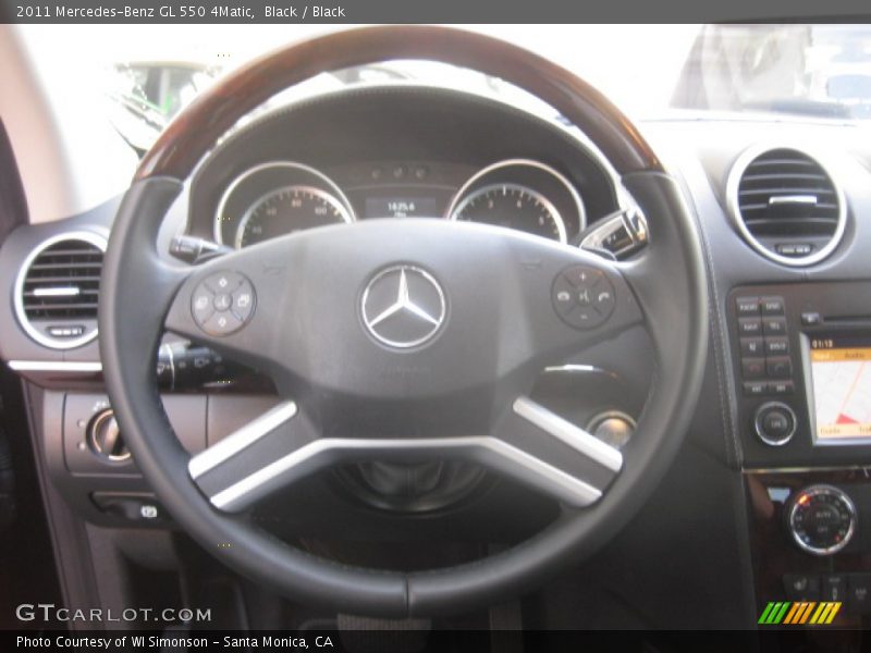 Black / Black 2011 Mercedes-Benz GL 550 4Matic