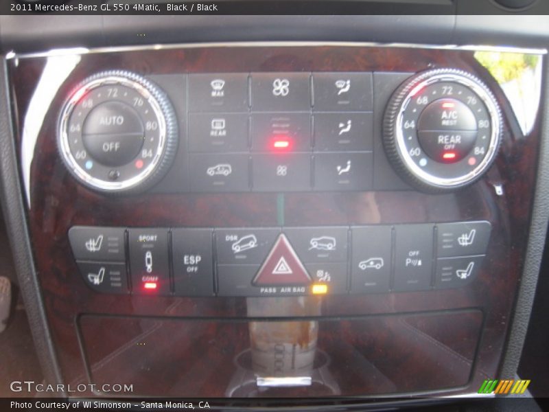 Black / Black 2011 Mercedes-Benz GL 550 4Matic