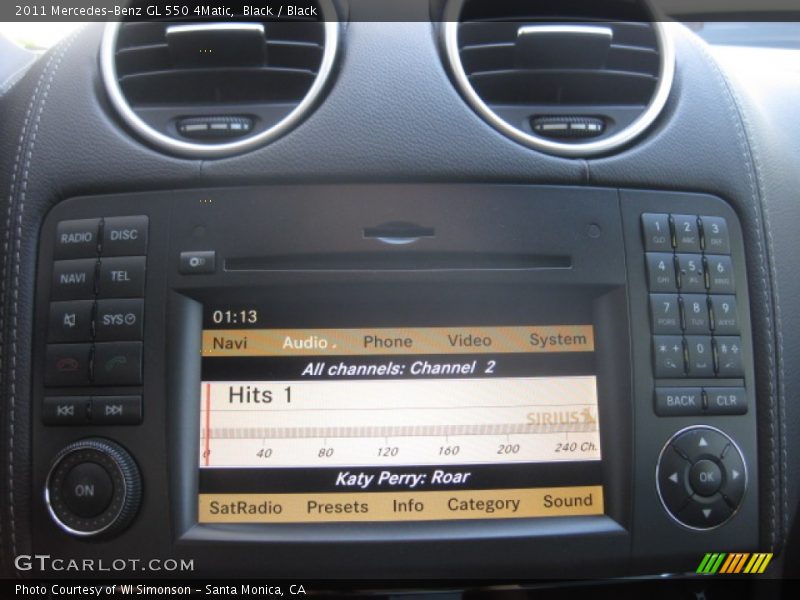 Black / Black 2011 Mercedes-Benz GL 550 4Matic