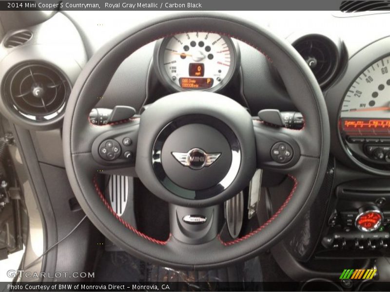 Royal Gray Metallic / Carbon Black 2014 Mini Cooper S Countryman