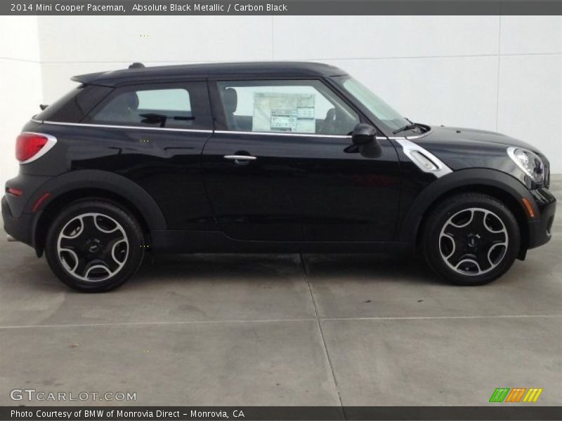  2014 Cooper Paceman Absolute Black Metallic