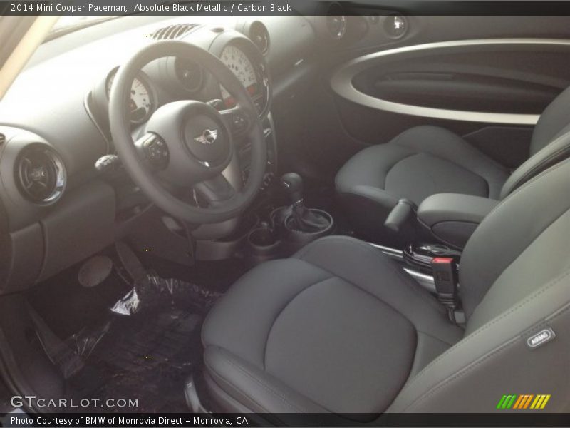  2014 Cooper Paceman Carbon Black Interior
