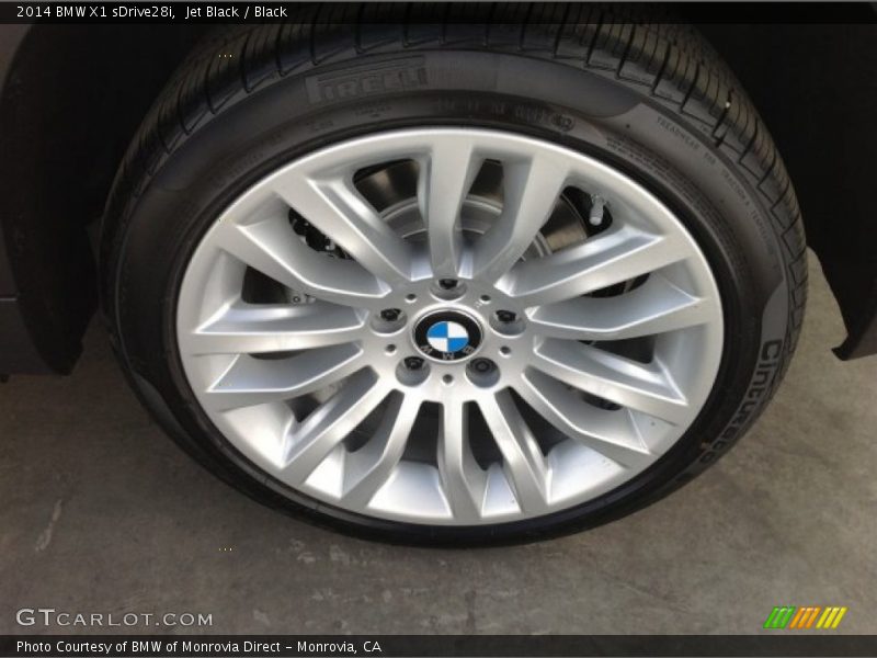 Jet Black / Black 2014 BMW X1 sDrive28i