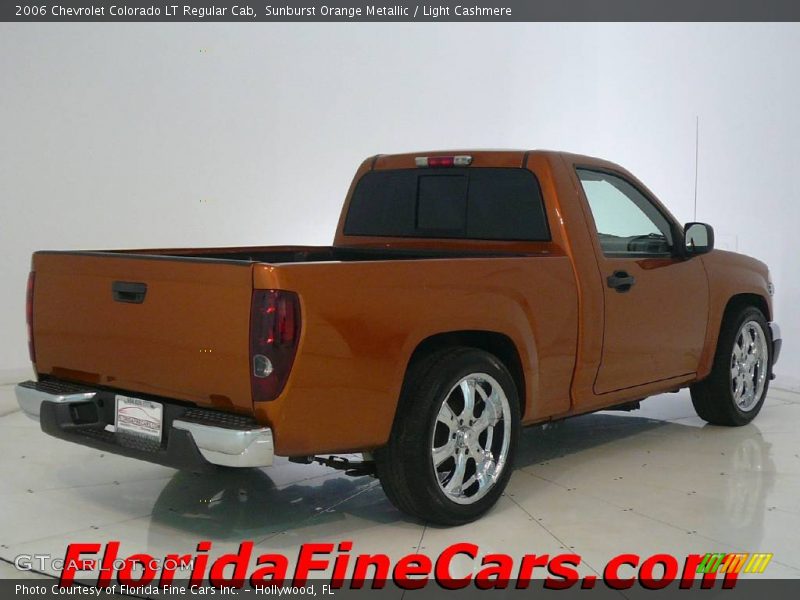 Sunburst Orange Metallic / Light Cashmere 2006 Chevrolet Colorado LT Regular Cab