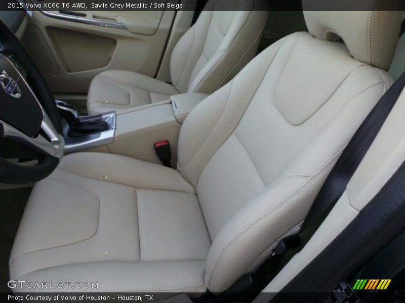 Front Seat of 2015 XC60 T6 AWD