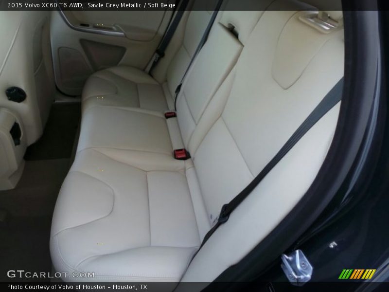 Rear Seat of 2015 XC60 T6 AWD