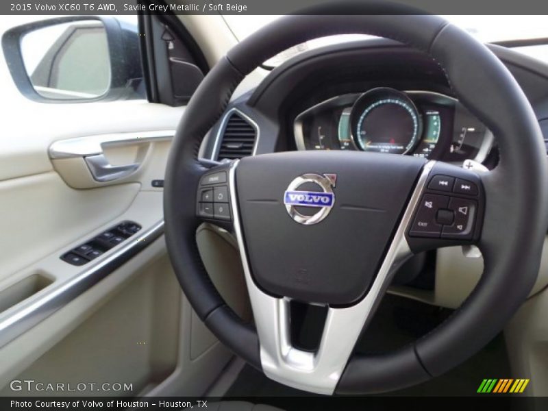  2015 XC60 T6 AWD Steering Wheel