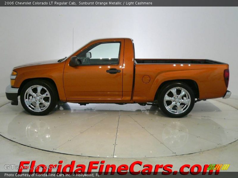 Sunburst Orange Metallic / Light Cashmere 2006 Chevrolet Colorado LT Regular Cab