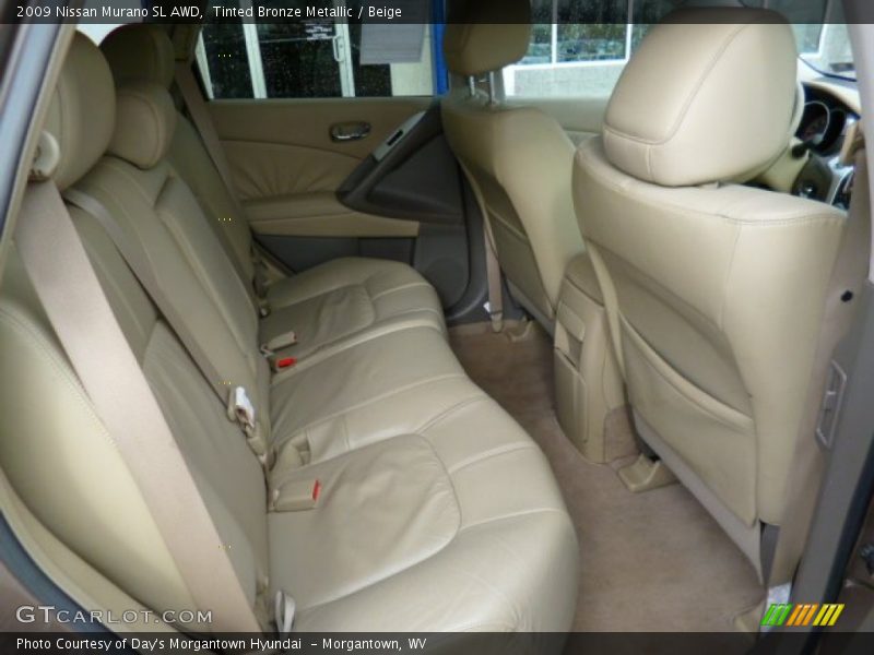 Tinted Bronze Metallic / Beige 2009 Nissan Murano SL AWD