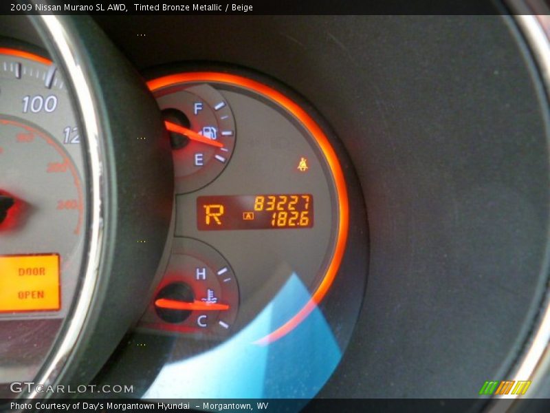 Tinted Bronze Metallic / Beige 2009 Nissan Murano SL AWD