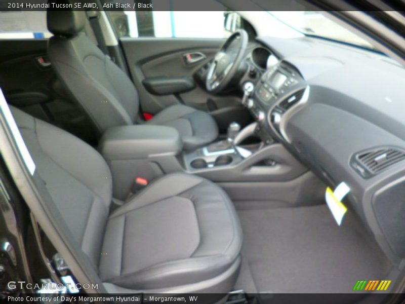 Ash Black / Black 2014 Hyundai Tucson SE AWD