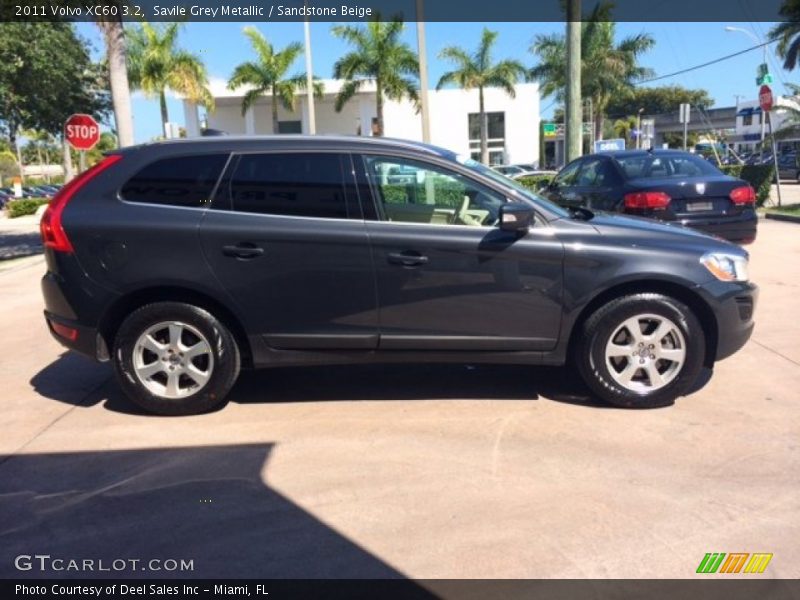 Savile Grey Metallic / Sandstone Beige 2011 Volvo XC60 3.2