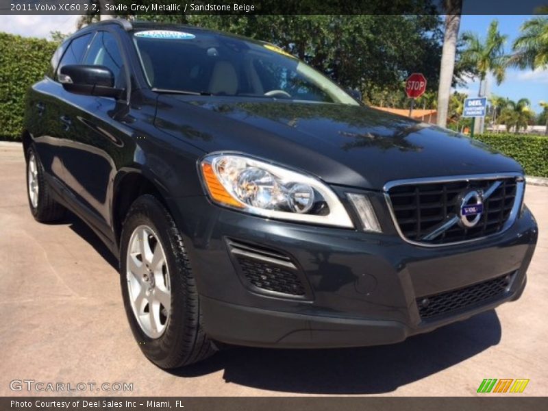 Savile Grey Metallic / Sandstone Beige 2011 Volvo XC60 3.2