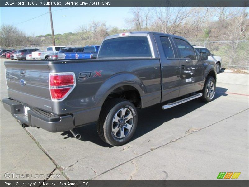 Sterling Grey / Steel Grey 2014 Ford F150 STX SuperCab