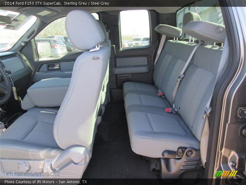 Sterling Grey / Steel Grey 2014 Ford F150 STX SuperCab