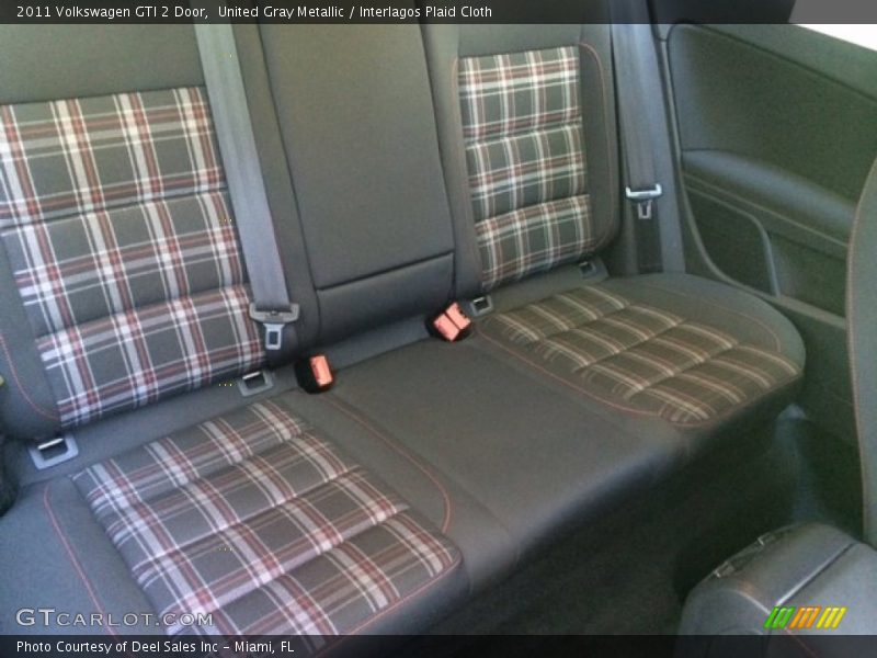 United Gray Metallic / Interlagos Plaid Cloth 2011 Volkswagen GTI 2 Door