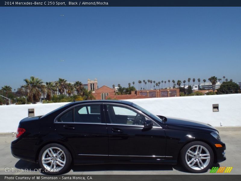 Black / Almond/Mocha 2014 Mercedes-Benz C 250 Sport