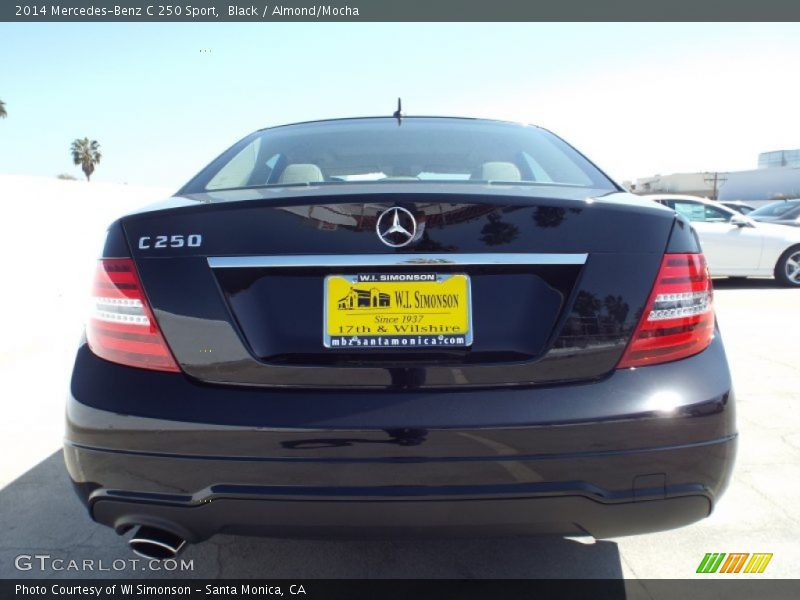 Black / Almond/Mocha 2014 Mercedes-Benz C 250 Sport