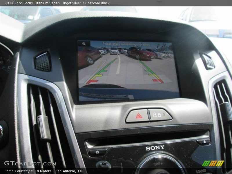 Ingot Silver / Charcoal Black 2014 Ford Focus Titanium Sedan