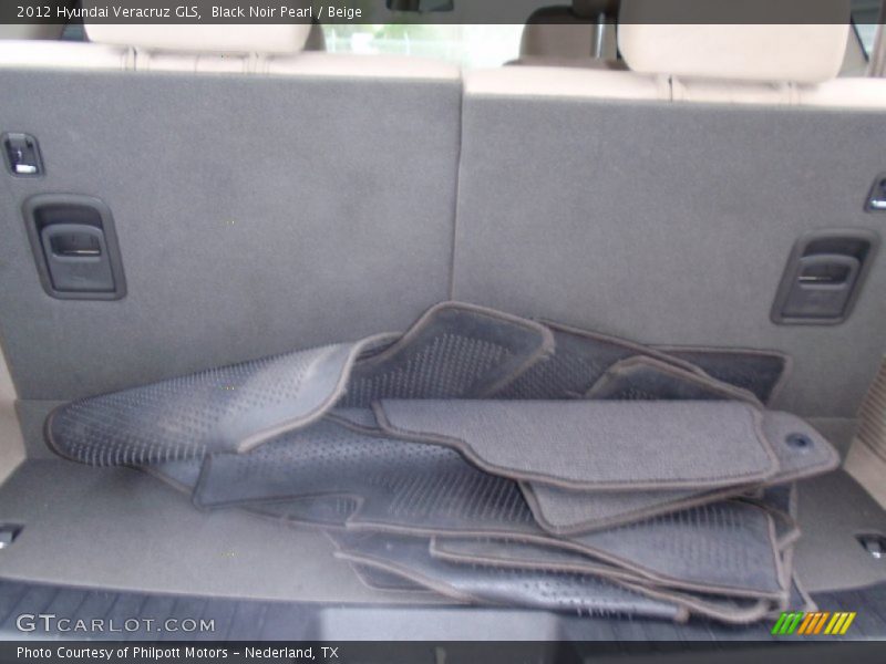 Black Noir Pearl / Beige 2012 Hyundai Veracruz GLS