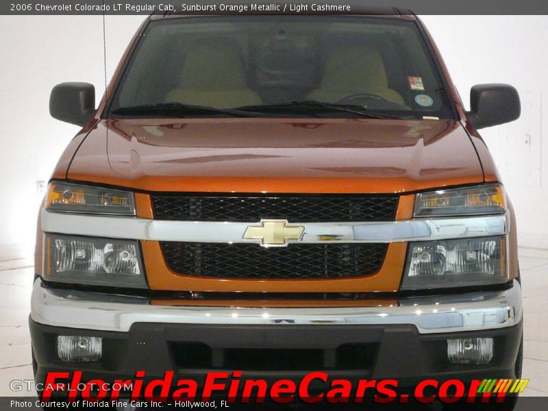 Sunburst Orange Metallic / Light Cashmere 2006 Chevrolet Colorado LT Regular Cab