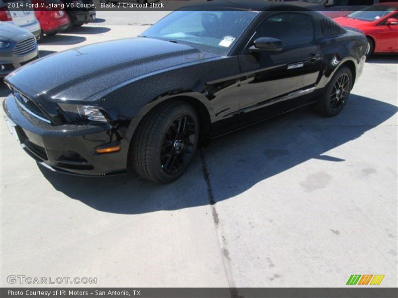 Black / Charcoal Black 2014 Ford Mustang V6 Coupe