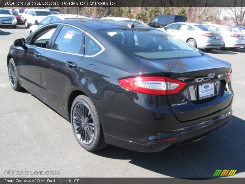 Tuxedo Black / Charcoal Black 2014 Ford Fusion SE EcoBoost