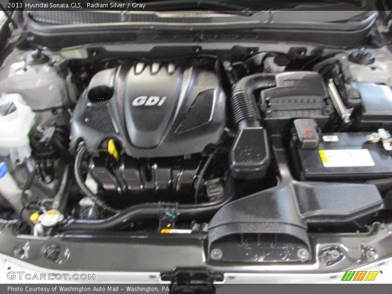 Radiant Silver / Gray 2013 Hyundai Sonata GLS