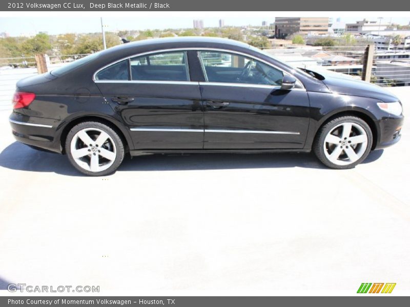 Deep Black Metallic / Black 2012 Volkswagen CC Lux