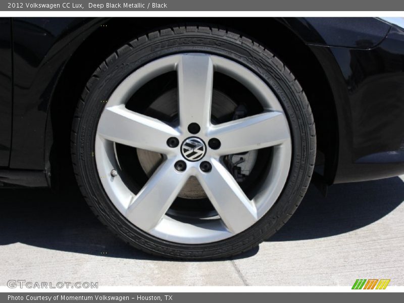 Deep Black Metallic / Black 2012 Volkswagen CC Lux