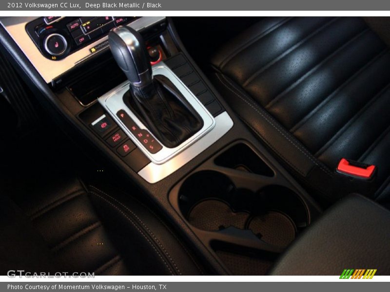 Deep Black Metallic / Black 2012 Volkswagen CC Lux
