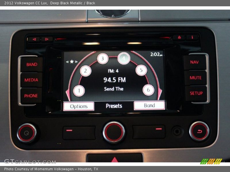 Deep Black Metallic / Black 2012 Volkswagen CC Lux